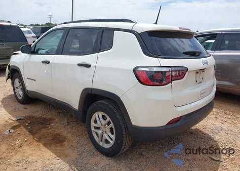 2018 Jeep Compass Sport Fwd z USA, uszkodzony, nr VIN 3C4NJCAB0JT471302